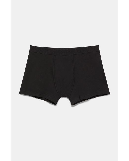 Pull&Bear 3-Pack Boxershorts in het Black voor heren