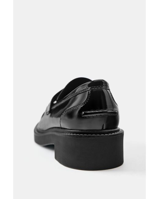 Pull&Bear Instappers Met Blokhak in het Blue
