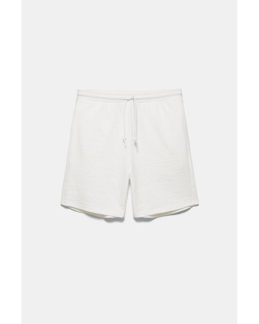 Short Jogging Texturé Pull&Bear pour homme en coloris White