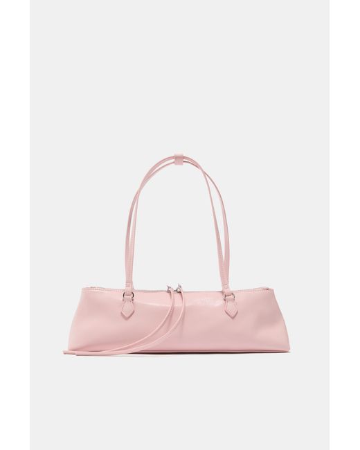 Pull&Bear Pink Long Handle Shoulder Bag