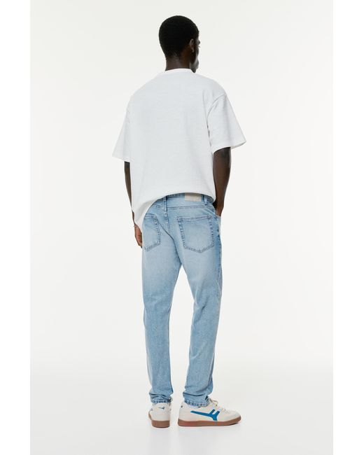 Pull&Bear Slim Jeans in het Blue voor heren