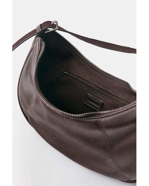 Pull&Bear White Studded Crossbody Bag