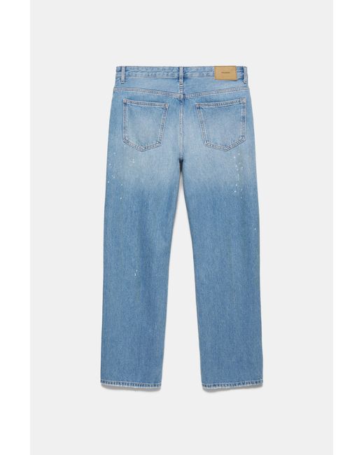 Jean Slim Bootcut Déchiré Pull&Bear pour homme en coloris Blue