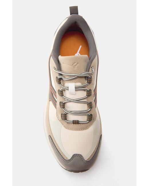 Pull&Bear White Chunky Trainers for men