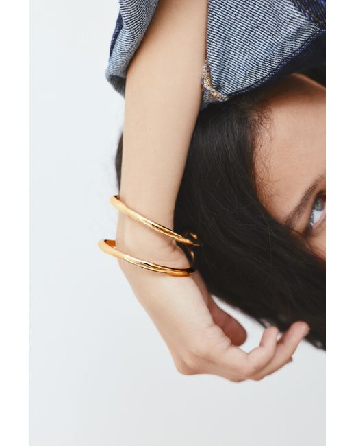 Bracciale Irregolare di Pull&Bear in Metallic