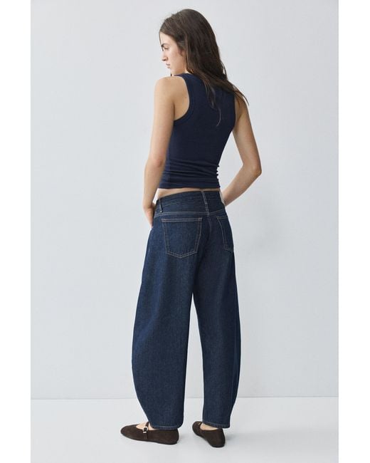 Pull&Bear Blue Basic Tank Top