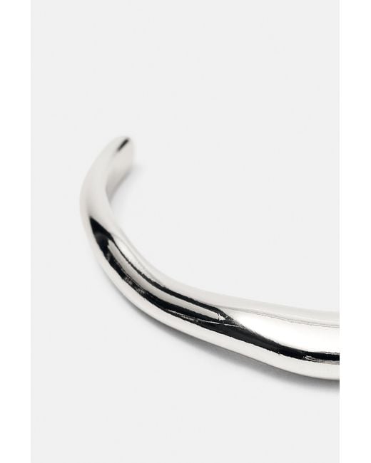 Lot De 2 Bracelets Vagues Pull&Bear en coloris Metallic