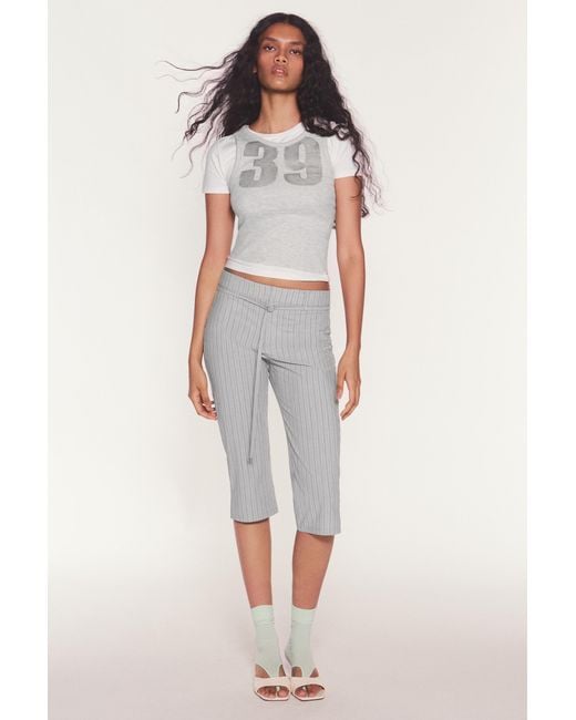 Pantalon Capri À Pull&Bear en coloris Multicolor