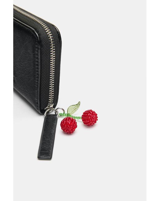 Pull&Bear Black Embellished Wallet