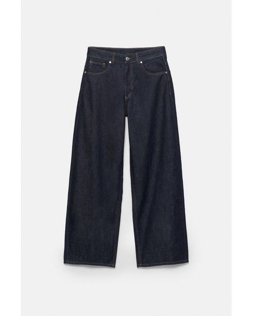 Jeans Barrel Cœurs Pull&Bear en coloris Blue