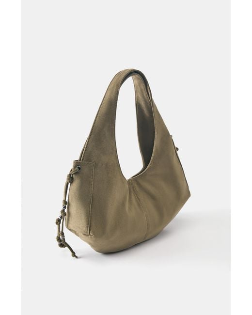 Pull&Bear Brown Strap Tote Bag