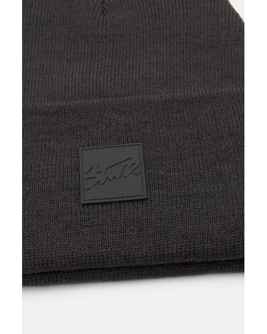 Pull&Bear Black Beanie Hat for men