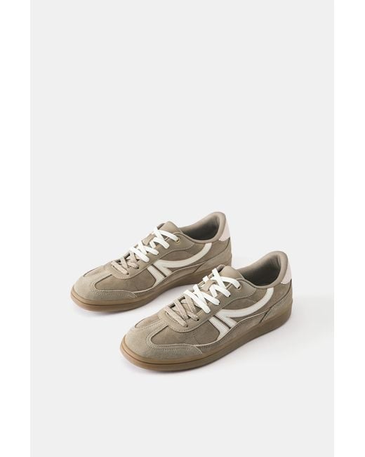 Pull&Bear Brown Retro-Sneaker
