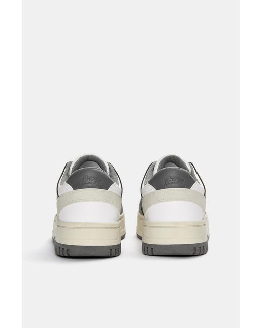 Pull&Bear Sneaker Mit Dicker Sohle in White für Herren