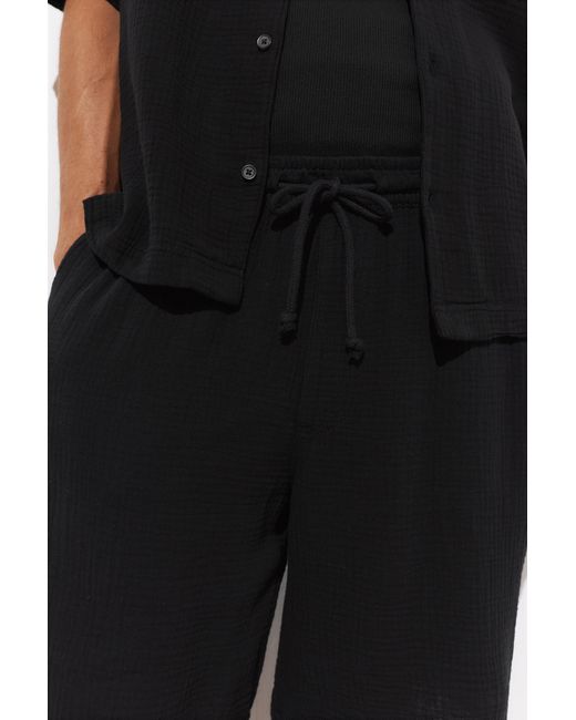 Pull&Bear Joggingshort in het Black voor heren