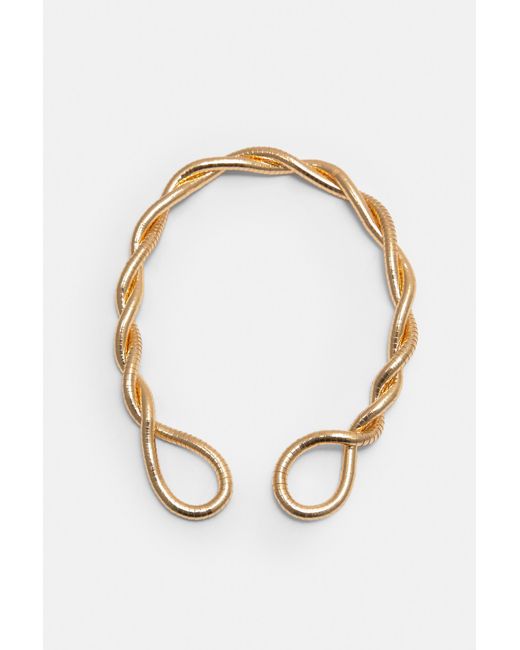 Pull&Bear White Metallic Necklace