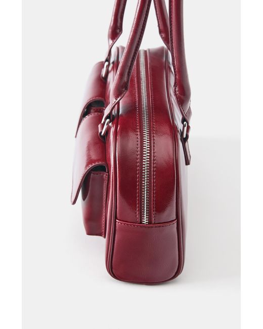 Borsa A Spalla Multipocket di Pull&Bear in Red