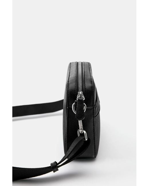Pull&Bear Casual-Umhängetasche in Black für Herren