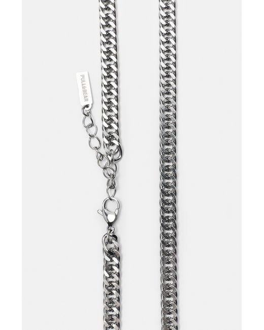 Pull&Bear Multicolor 2-Pack Of Stwd Necklaces for men