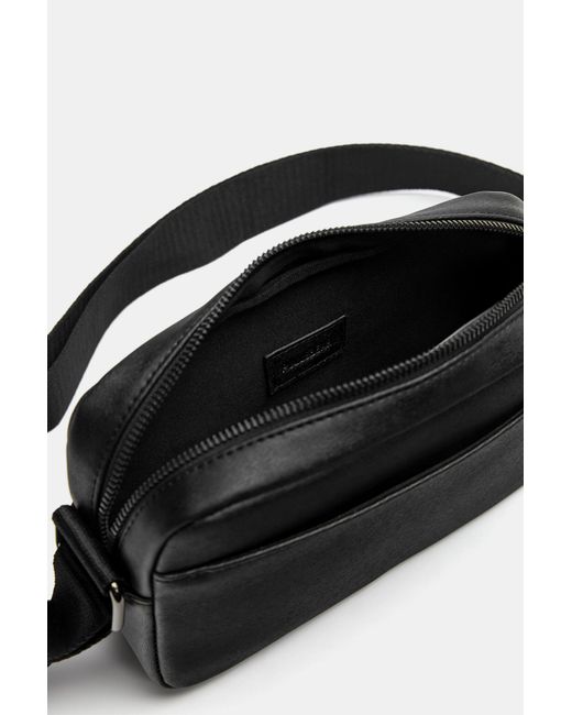 Pull&Bear Casual-Umhängetasche in Black für Herren