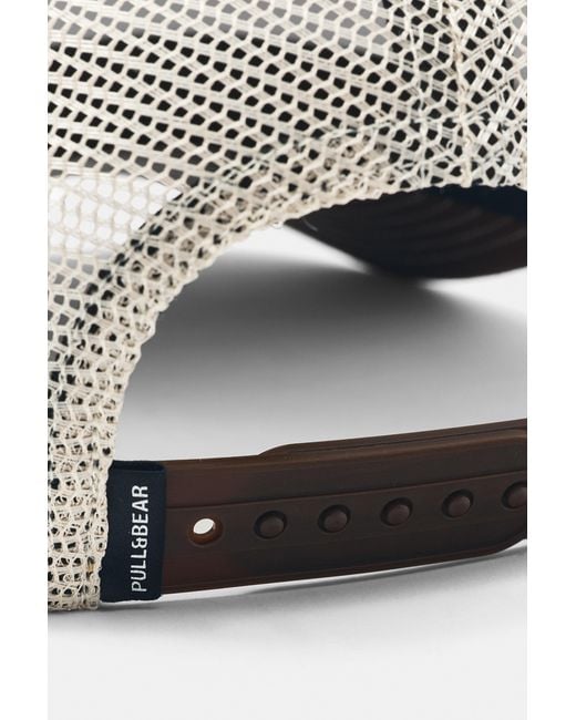 Cappello Trucker New Orleans di Pull&Bear in Brown da Uomo