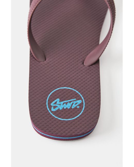 Pull&Bear Blue Stwd Sandals for men