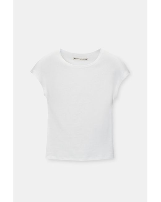 Pull&Bear Multicolor Fitted Short Sleeve T-Shirt