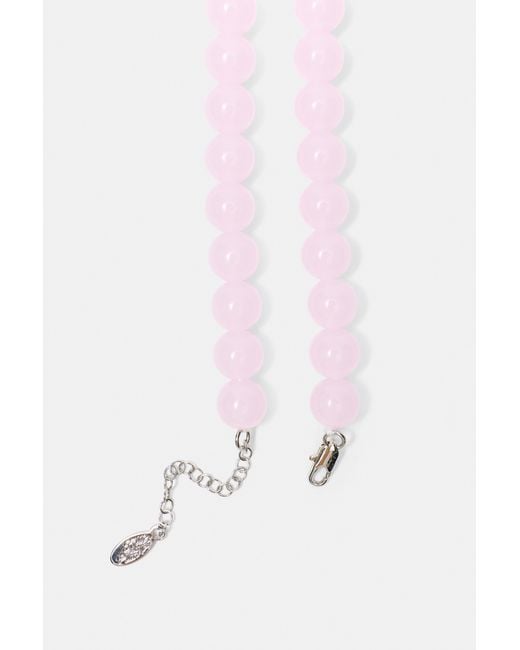 Pull&Bear White Pleasures X Stwd Bead Necklace