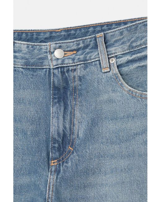 Pull&Bear Recht Model Jeans in het Blue voor heren