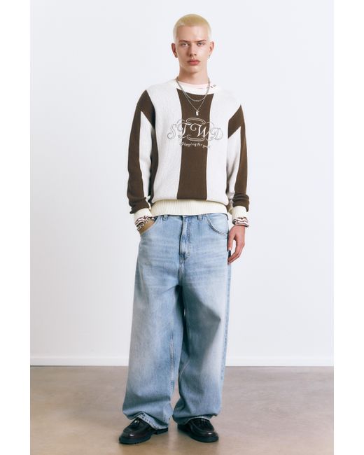 Pull À Rayures Stwd Pull&Bear pour homme en coloris Blue