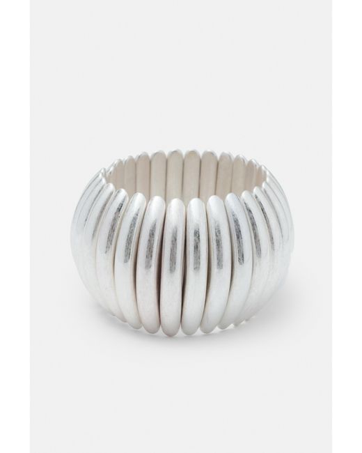 Pull&Bear Curved Metallic Arm Cuff