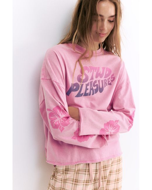 Pull&Bear Pink Pleasures X Stwd Long Sleeve T-Shirt