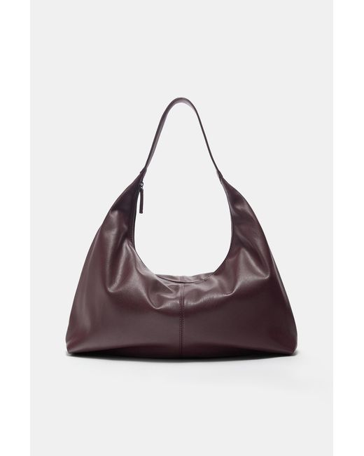 Borsa Shopper Maxi di Pull&Bear in Purple