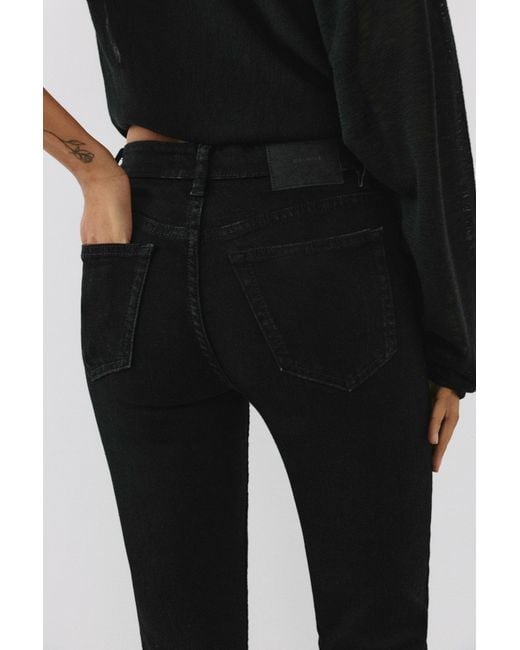 Pull&Bear Black Skinny Flare Jeans