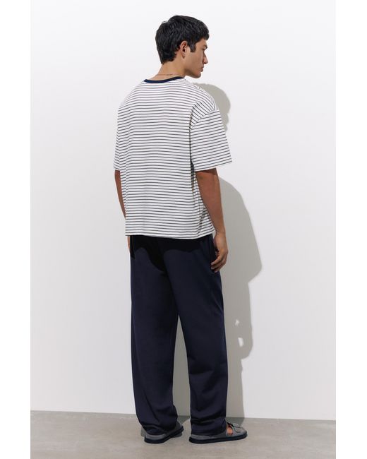 Pull&Bear Gray Tailored Fit Joggers for men