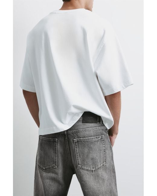 Jean Droit Pull&Bear pour homme en coloris Gray