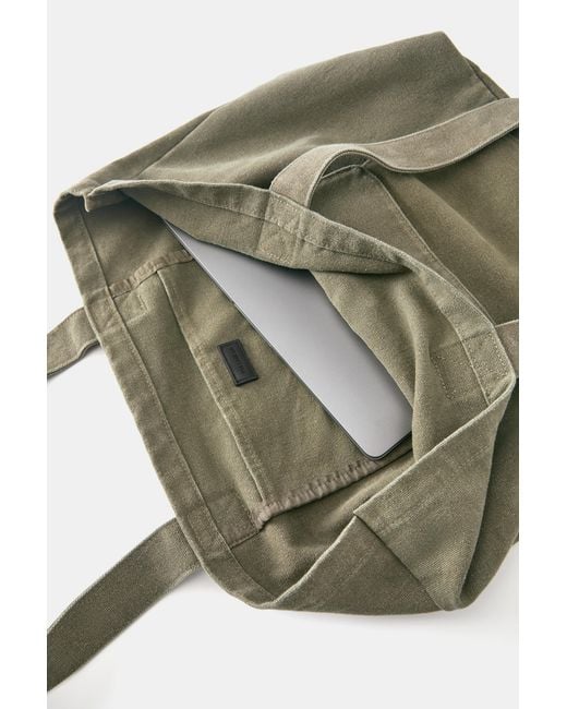 Borsa Shopper di Pull&Bear in Natural da Uomo