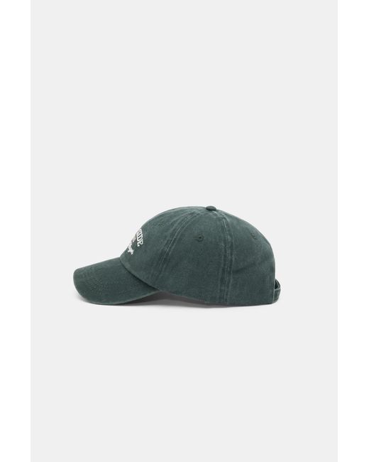 Pull&Bear Green Riverside Embroidered Cap