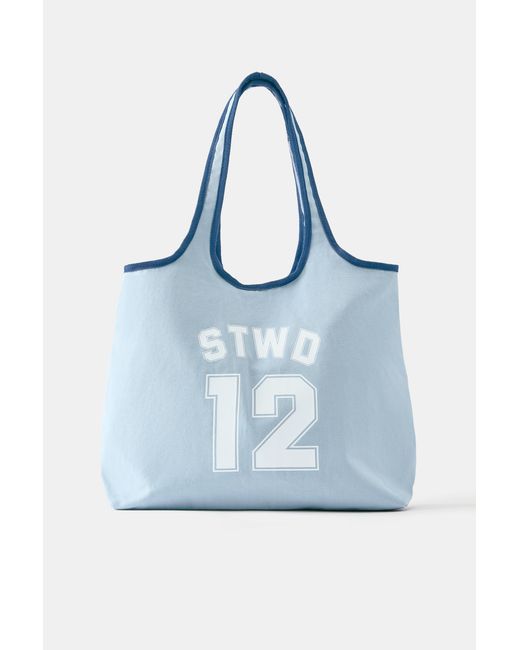 Borsa Shopper Stwd di Pull&Bear in Multicolor