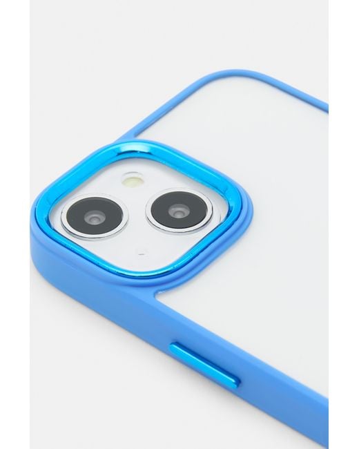 Coque Iphone Contour Contrastant Pull&Bear en coloris Blue
