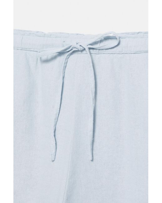 Short En Lin Pull&Bear en coloris Gray