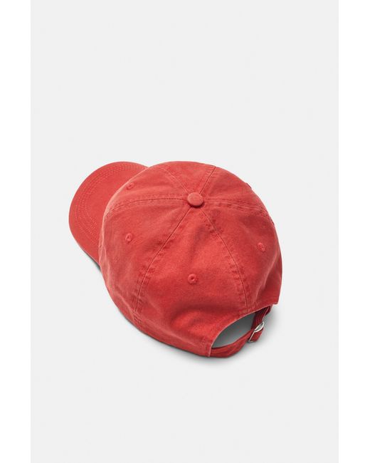 Pull&Bear Embroidered Hibiscus Flower Cap