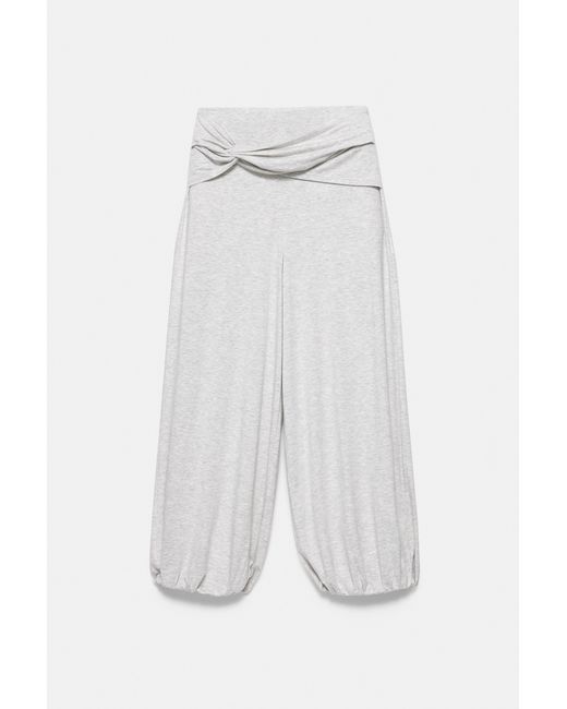Pull&Bear Multicolor Capri Sarouel Trousers