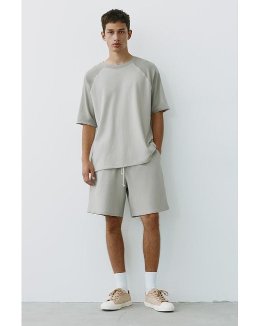 Pull&Bear Bermuda in het Gray voor heren