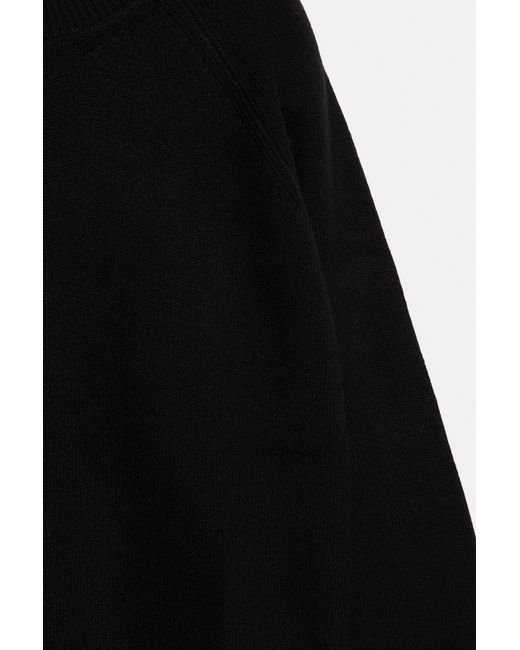 Pull&Bear Blue Oversize Round Neck Sweater