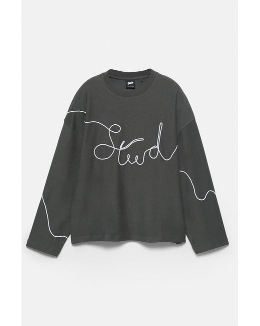Sweat Stwd À Cordon Pull&Bear pour homme en coloris Black