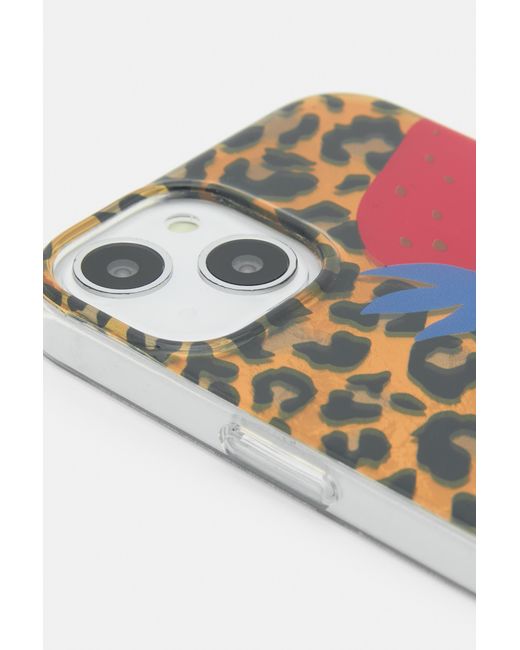 Pull&Bear Red Iphone-Hülle Mit Animalprint