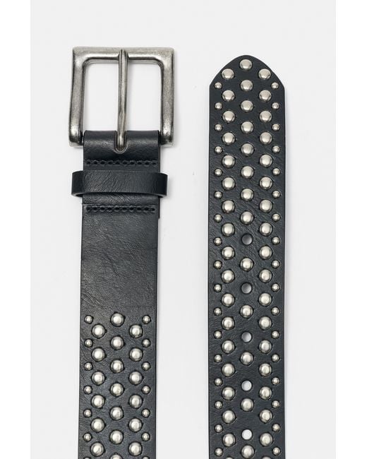 Cintura Con Borchie di Pull&Bear in Black