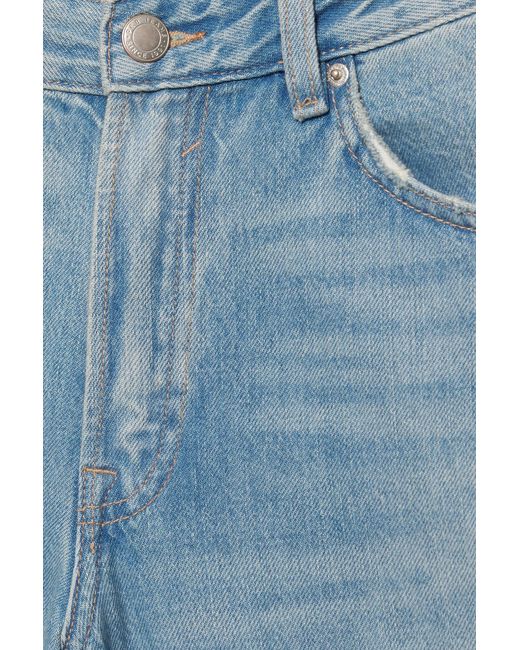 Jorts En Denim Taille Basse Pull&Bear en coloris Blue
