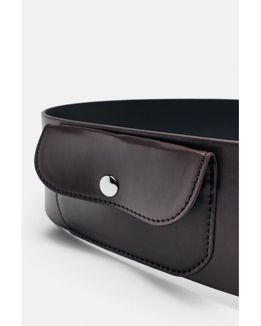 Pull&Bear Heuptas Als Riem in het Black